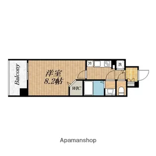 ミラージュパレスロータスライフ【6階】の間取り