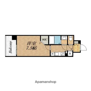 ミラージュパレスロータスライフ【9階】の間取り