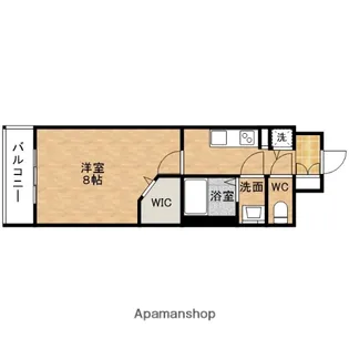 ミラージュパレス大阪ドームPROSPER【12階】の間取り