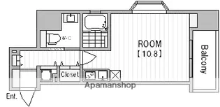 アーデン江戸堀【5階】の間取り