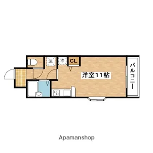 メゾン・ド・ボヌール【2階】の間取り