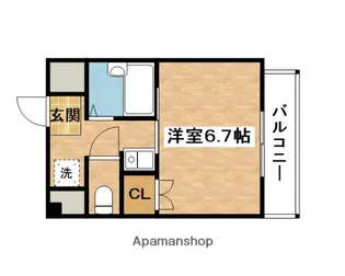 大阪府吹田市寿町2丁目【マンション】の間取り