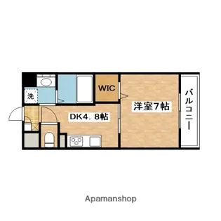 第18関根マンション【5階】の間取り