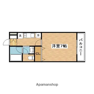 エスポワール【1階】の間取り