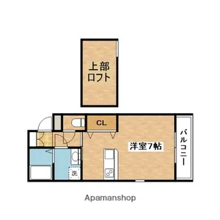 エスポワール【2階】の間取り