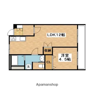 エルソフィア正雀Ⅱ【2階】の間取り
