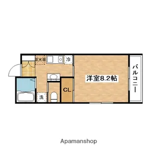グランディール【2階】の間取り