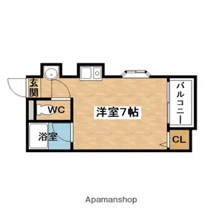 シャルム泉町【2階】の間取り
