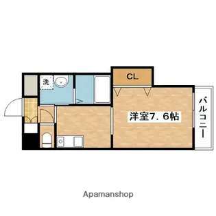 サウスアルカディア【7階】の間取り