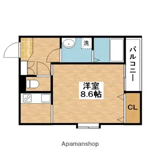 RUMOR【2階】の間取り