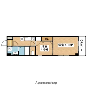 センターポイント吉志部【2階】の間取り