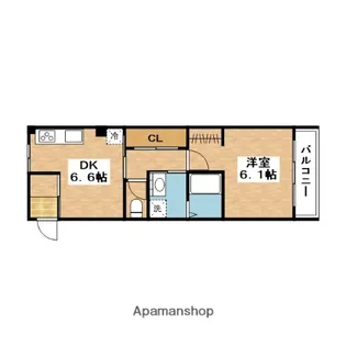 日の出マンション【3階】の間取り