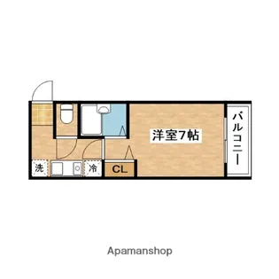 サンメゾン吹田【5階】の間取り