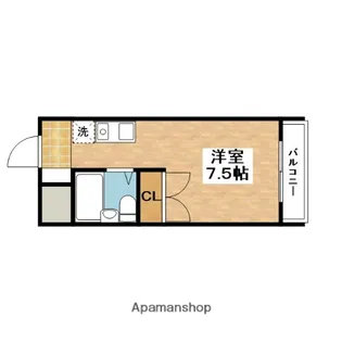 イーストサイド吹田【2階】の間取り