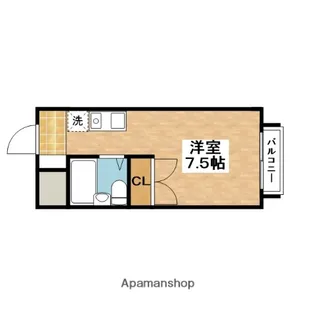 イーストサイド吹田【1階】の間取り