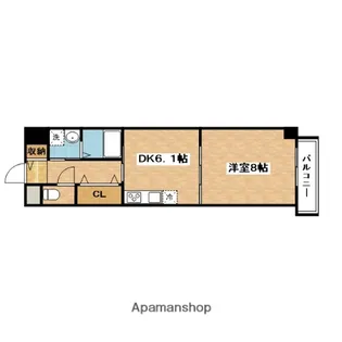 Hei Stadt(ハイスタット)【5階】の間取り