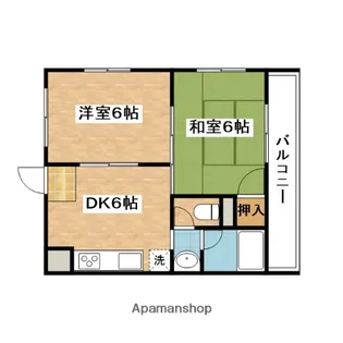 大阪府摂津市千里丘東5丁目【マンション】の間取り