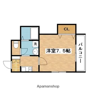 メゾン・ラ・フィーネ【3階】の間取り