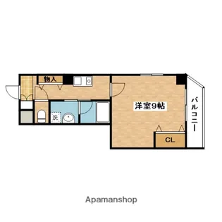 メゾン・ラ・フィーネ【3階】の間取り