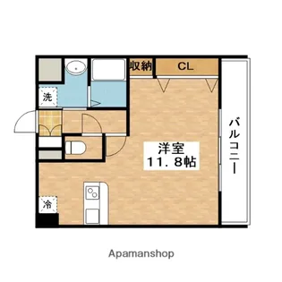 JUA【3階】の間取り