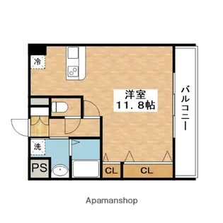 JUA【4階】の間取り