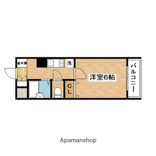 グランパレス・レジェンド【5階】の間取り