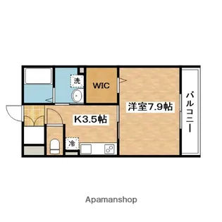 メルレット【2階】の間取り