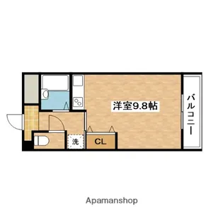 モアメゾンⅢ【3階】の間取り