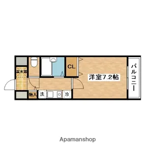 K緑地【3階】の間取り