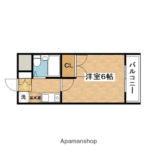 ラ・セレス【2階】の間取り