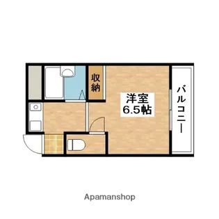 マンションコメット【2階】の間取り