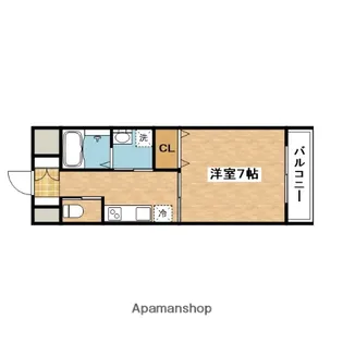 アンフィニⅡ【3階】の間取り
