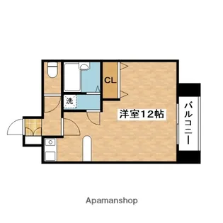 エクセレント上新13【2階】の間取り