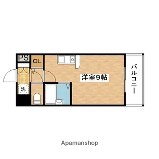 エクセレント上新13【4階】の間取り