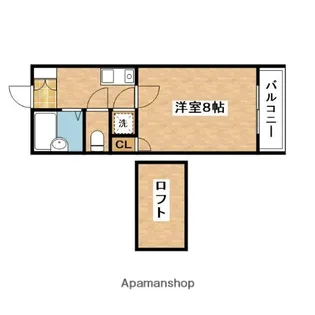 レーブ95【1階】の間取り
