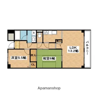 センチュリー竹谷【3階】の間取り