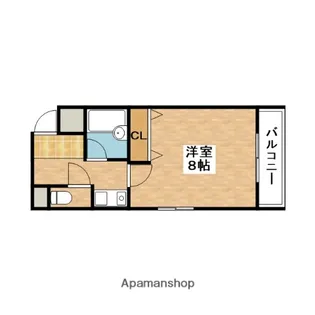 パルハイム【2階】の間取り