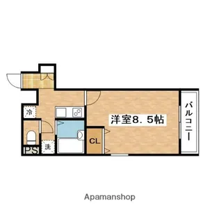 アクティス・センリ【2階】の間取り