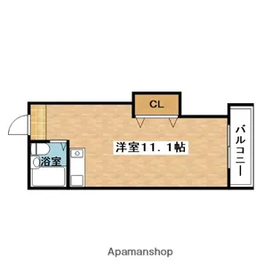 セリバテール山田南【3階】の間取り