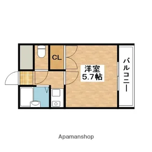 ナポレオンⅠ世【3階】の間取り