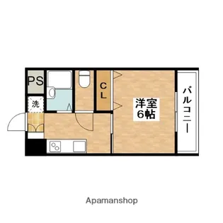 ラヴェールミナミ【3階】の間取り