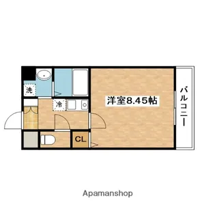 メゾン・フルール【3階】の間取り