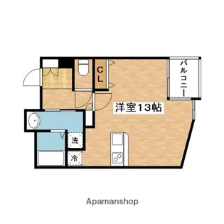 アクティス長野東【2階】の間取り