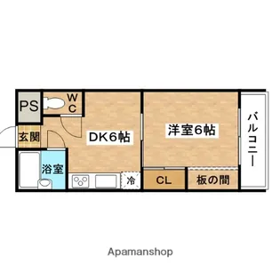 第11関根マンション【2階】の間取り