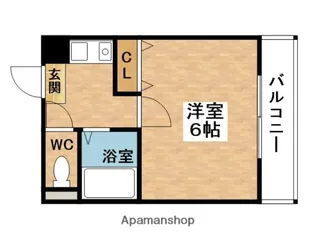 シャトーマルゴー【3階】の間取り