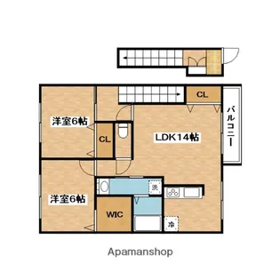 MYTハイツ【2階】の間取り