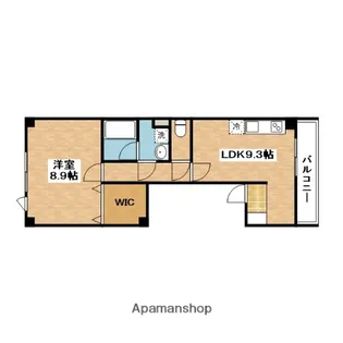 コーペラドール【3階】の間取り