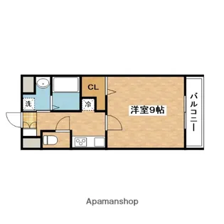 ザ・テラス吹田UH【2階】の間取り
