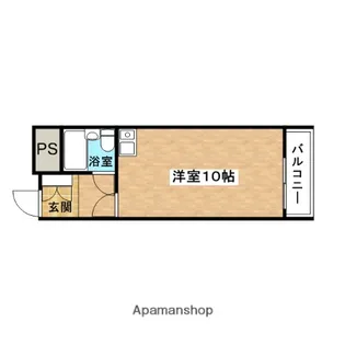 ミストラル川園【6階】の間取り