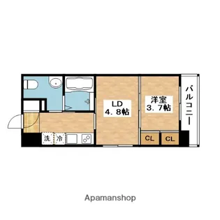 LEXELLA西吹田【6階】の間取り